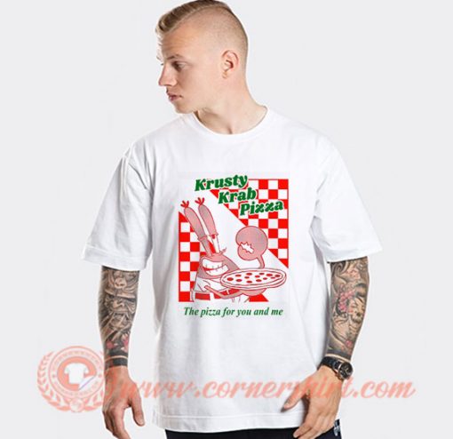 Krusty Krab Pizza T-shirt On Sale