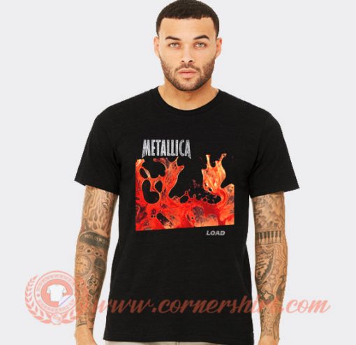 Metallica Load Album T-shirt On Sale