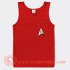 Star Trek Red Shirt Logo Tank Top On Sale
