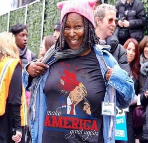Whoopi Goldberg Trump Make America Great Again T-shirt