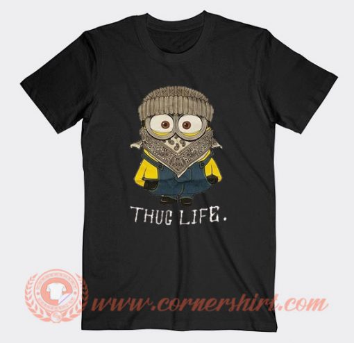 Whoopi Goldberg Minion Thug Life T-shirt On Sale