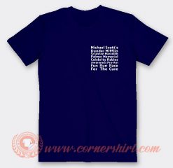 Michael Scott Dunder Mifflin Fun Run T-shirt On Sale