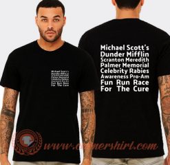 Michael Scott Fun Run Race T-shirt On Sale