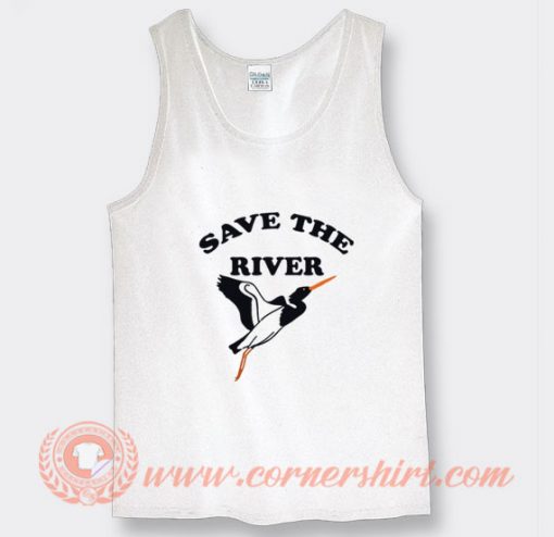 Save The River Abbie Hoffman Tank Top On Sale