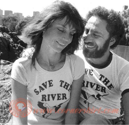 Save The River Abbie Hoffman T-shirt On Sale