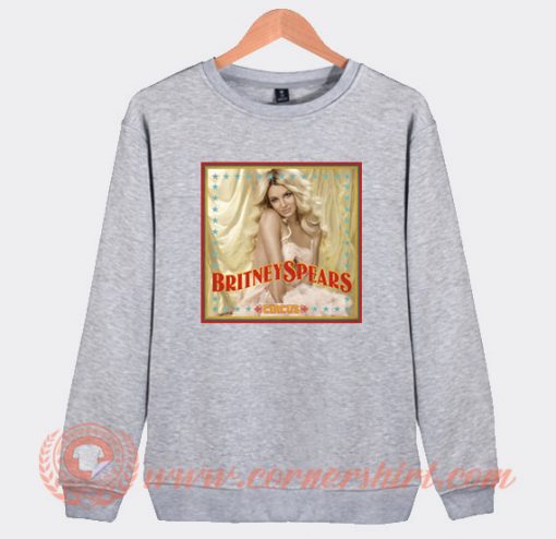 Vintage Britney Spears Circus Sweatshirt On Sale