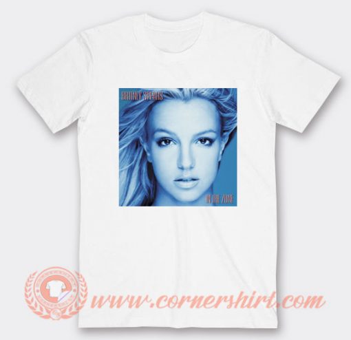 Vintage Britney Spears In The Zone T-shirt On Sale