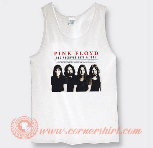 Pink Floyd BBC Archives 1970 1971 Tank Top