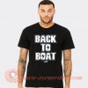 Back To Boat T-shirt