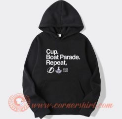 Cup Boat Parade Repeat Hoodie