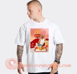 McDonald's Saweetie in Latest Celeb Meal T-shirt