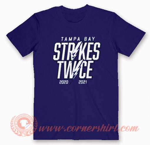 Tampa Bay Strikes Twice T-shirt