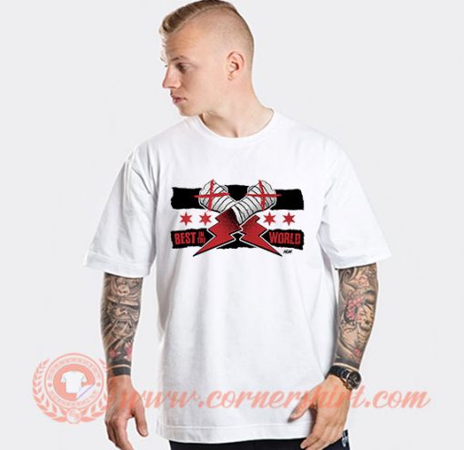 CM Punk AEW All Elite Wrestling T-shirt