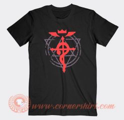 Fullmetal Alchemist Brotherhood Flamel Cross T-shirt
