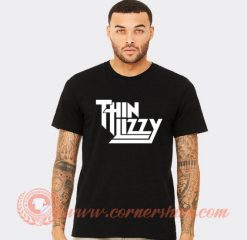 Thin Lizzy Heavy Rock Band Logo T-shirt