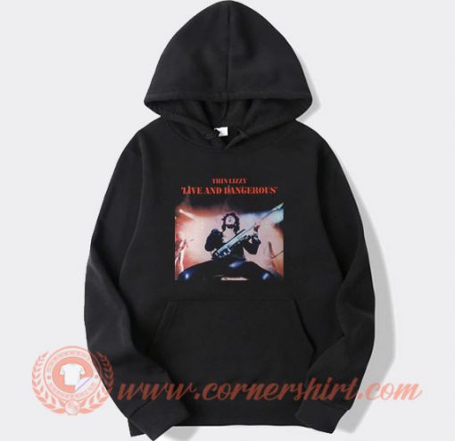 Thin Lizzy Live And Dangerous Hoodie