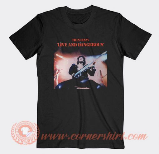 Thin Lizzy Live And Dangerous T-shirt