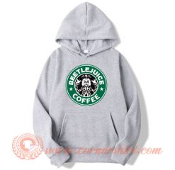 Beetlejuice Starbucks Coffee Parody Hoodie