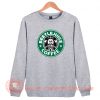 Beetlejuice Starbucks Coffee Parody Sweatshirt