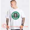 Beetlejuice Starbucks Coffee Parody T-shirt