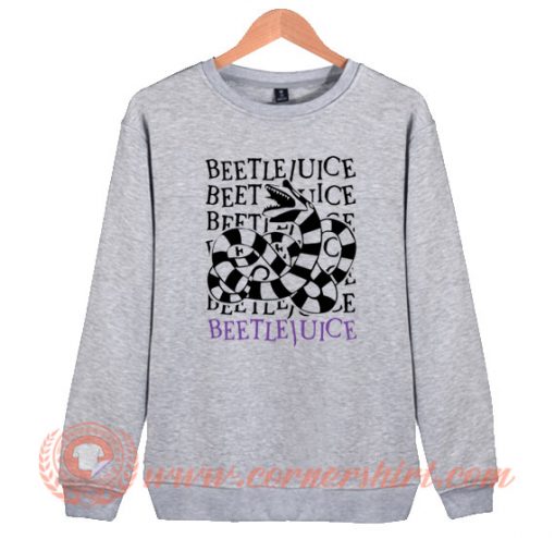 Beetlejuice Bundle Snake Sweatshirt