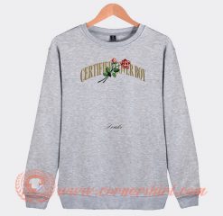 Drake Certified Lover Boy Rose Sweatshirt