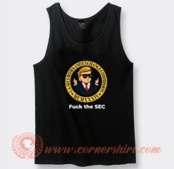 Fuck The Sec Securities And Exchange Commission Tank Top