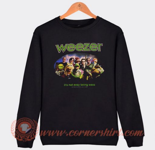 Kermit The Frog Muppets x Weezer Sweatshirt