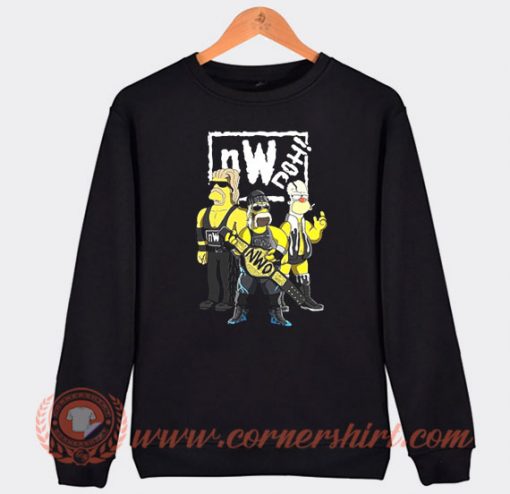 NWO Hulk Hogan Simpson Parody Sweatshirt
