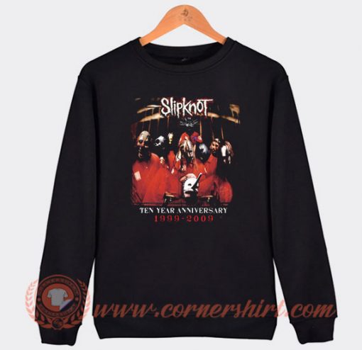 Slipknot 10th Anniversary Limited Edition Sweatshirt