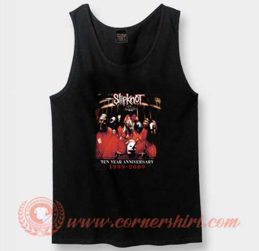 Slipknot 10th Anniversary Limited Edition Tank Top