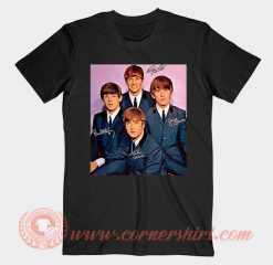 The Beatles Signed Poster T-shirt