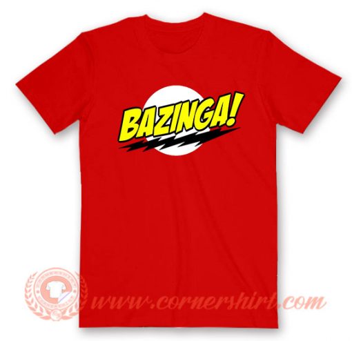 Bazinga Big Bang Theory T-shirt
