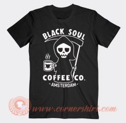 Black Soul Coffee Co Amsterdam T-shirt