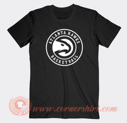 Atlanta Hawks Basketball Logo T-shirt