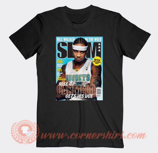 Carmelo Anthony Slam T-shirt
