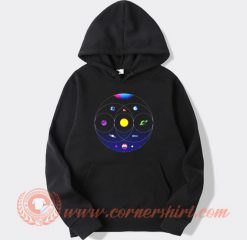 Coldplay Tour Music Of The Spheres Logo Hoodie