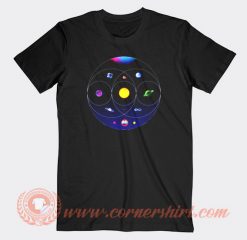 Coldplay Tour Music Of The Spheres Logo T-shirt