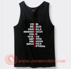 Covid Vaccinated All Disease Tank Top