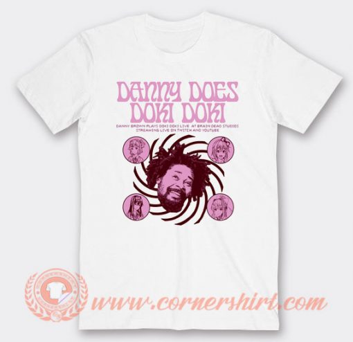 Danny Brown Plays Doki Doki T-shirt