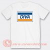 Diva Credit Card Visa Parody T-shirt