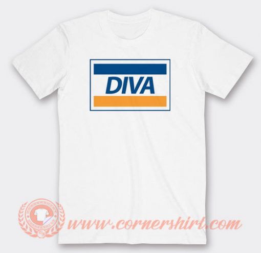 Diva Credit Card Visa Parody T-shirt