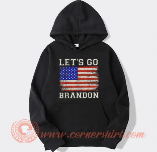 Lets Go Brandon American Flag Hoodie