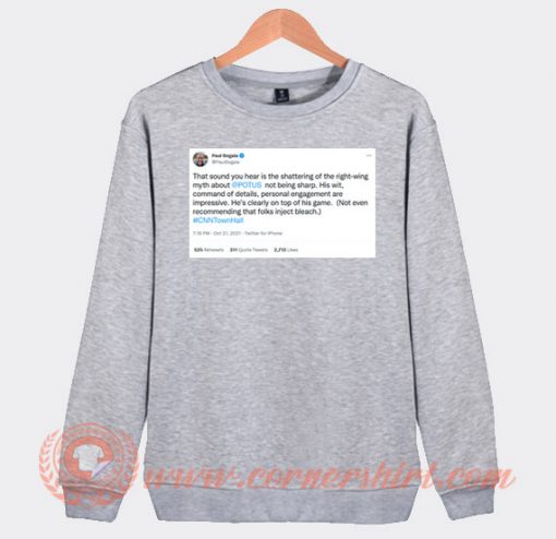 Paul Begala Tweet Sweatshirt