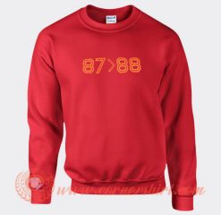 87 Bigger 88 Sweatshirt On Sale