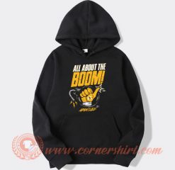 All About The Boom Adam Cole Hoodie On Sale