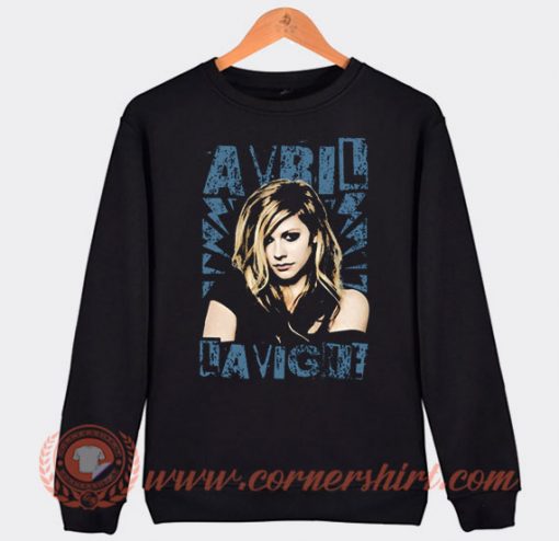 Avril Lavigne Black Star Tour Sweatshirt On Sale