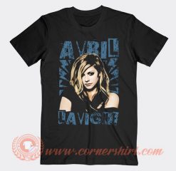 Avril Lavigne Black Star Tour T-shirt On Sale