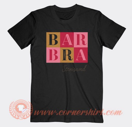 Barbra Streisand Logo T-shirt On Sale