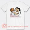 Betty Boop And Garfield T-shirt On Sale